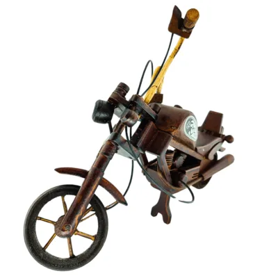 Ahşap Maket Motosiklet