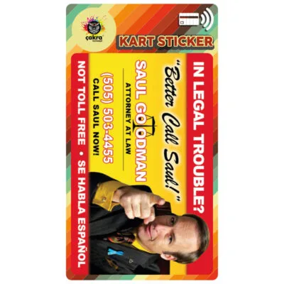 Better Call Saul Kart Sticker