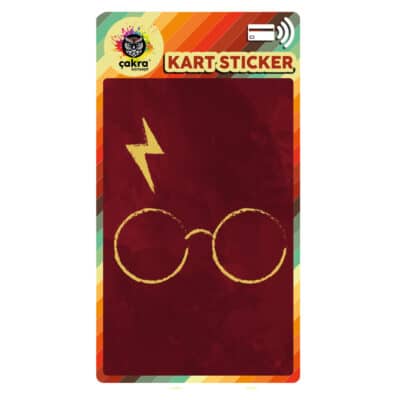 HP Gözlük Kart Sticker