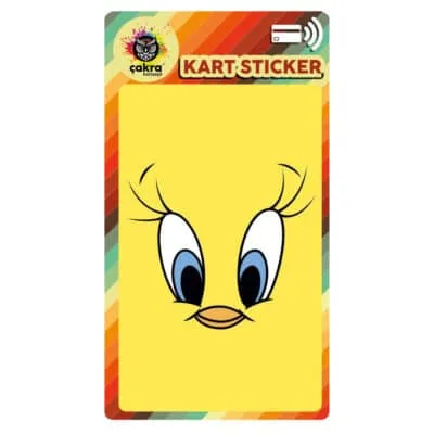 Tweety Kart Sticker