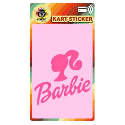 Barbie Cart Sticker