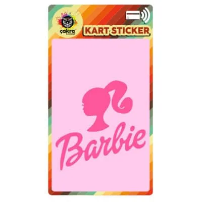 Barbie Cart Sticker