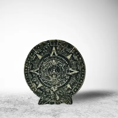 Aztek Takvimi Masa ve Duvar Süsü