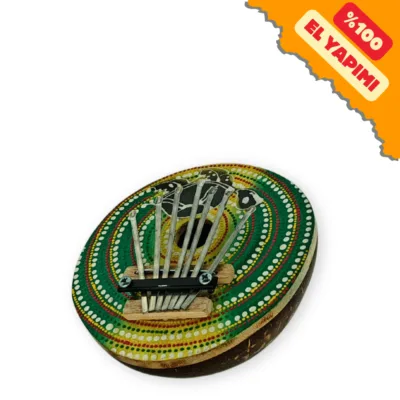 El Yapımı Hindistan Cevizi Kalimba