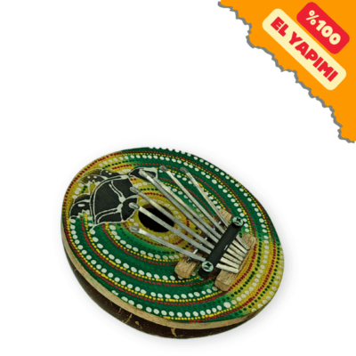 El Yapımı Hindistan Cevizi Kalimba