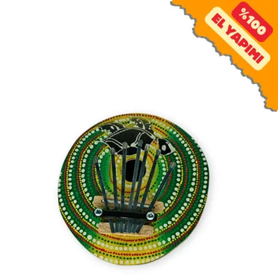 El Yapımı Hindistan Cevizi Kalimba