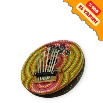 El Yapımı Hindistan Cevizi Kalimba