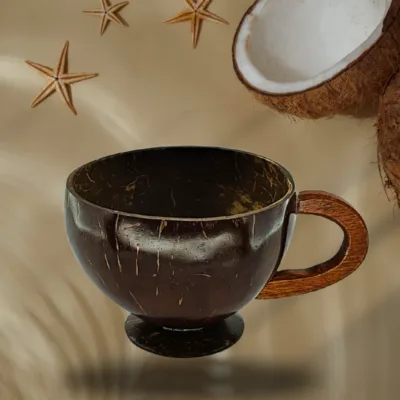 el yapımı Hindistan cevizi kupa