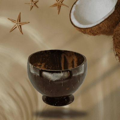 el yapımı Hindistan cevizi kupa