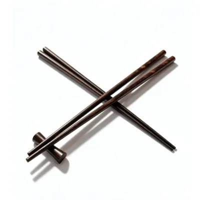 Abanoz Ağacı Standlı Chopstick