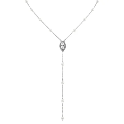 Damla Taşlı Çelik Y Kolye