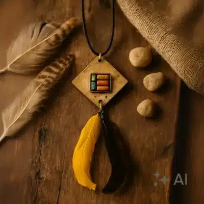 Etnik Bohem Güneş Tutulması Kolye