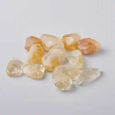 Cüzdan boy tamburlu sitrin taşı