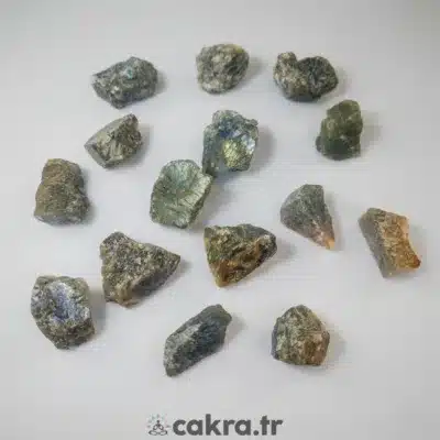 Labradorit Taşı Ham Kaya