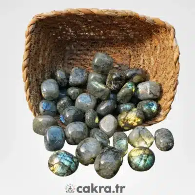 Labradorit Taşı Tamburlu 1-2 cm