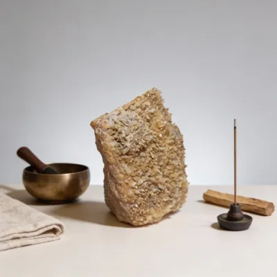 Sitrin Ham Kaya ve Dumanlı Kuvars Kaya