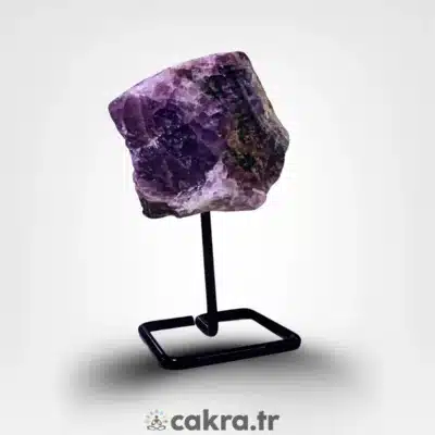 Stantlı Ametist Ham Kaya – Doğal Enerji ve Dekoratif Güç