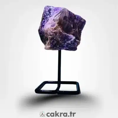 Stantlı Ametist Ham Kaya – Doğal Enerji ve Dekoratif Güç