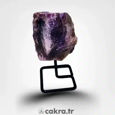Stantlı Ametist Ham Kaya – Doğal Enerji ve Dekoratif Güç