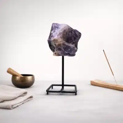 Stantlı Ametist Ham Kaya – Doğal Enerji ve Dekoratif Güç