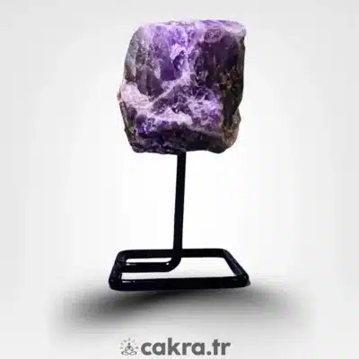 Stantlı Ametist Ham Kaya – Doğal Enerji ve Dekoratif Güç