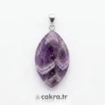 Ametist Kolye Ucu Markiz Kesim
