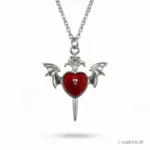 Gizemli Aşkın Anahtarı Gotik Kolye