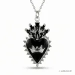 Karanlık Saltanat Kalbi Gotik Kolye