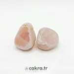 Pembe Kuvars Ham Kesme Taş