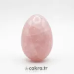 Pembe Kuvars Yumurta Şekilli